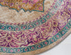 Serenade Oasis Collection Area Rug - Mirage Round Beige  lifestyle 35