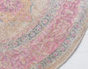 Serenade Oasis Collection Area Rug - Mirage Round Beige  lifestyle 38