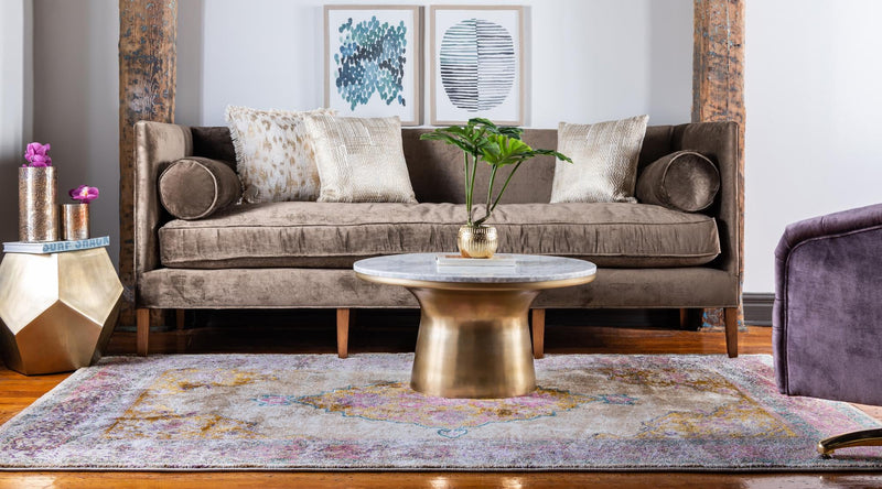 Serenade Oasis Collection Area Rug - Mirage Rectangle Beige  lifestyle 4