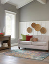 Serenade Oasis Collection Area Rug -  Bliss Rectangle Blue  lifestyle 4