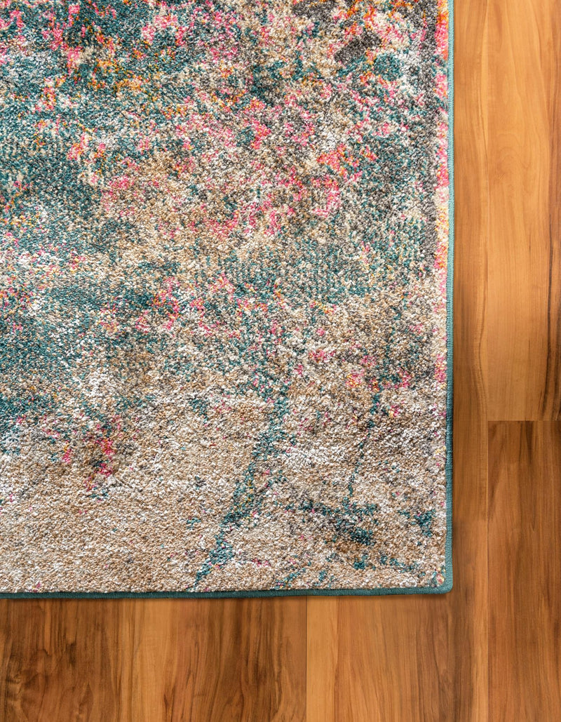 Serenade Oasis Collection Area Rug -  Bliss Rectangle Blue  lifestyle 8