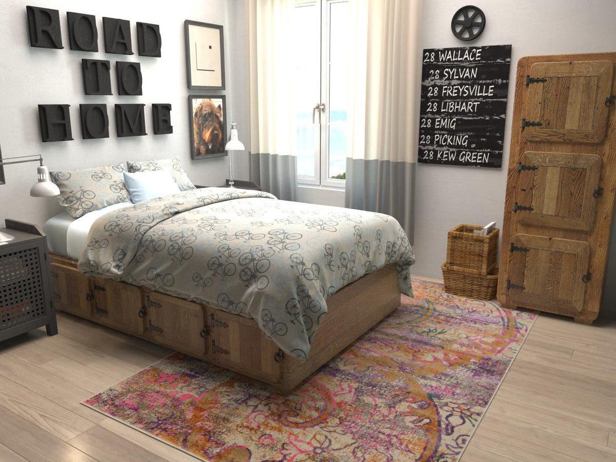 Serenade Oasis Collection Area Rug -  Euphoria Rectangle Dark Beige  lifestyle 4