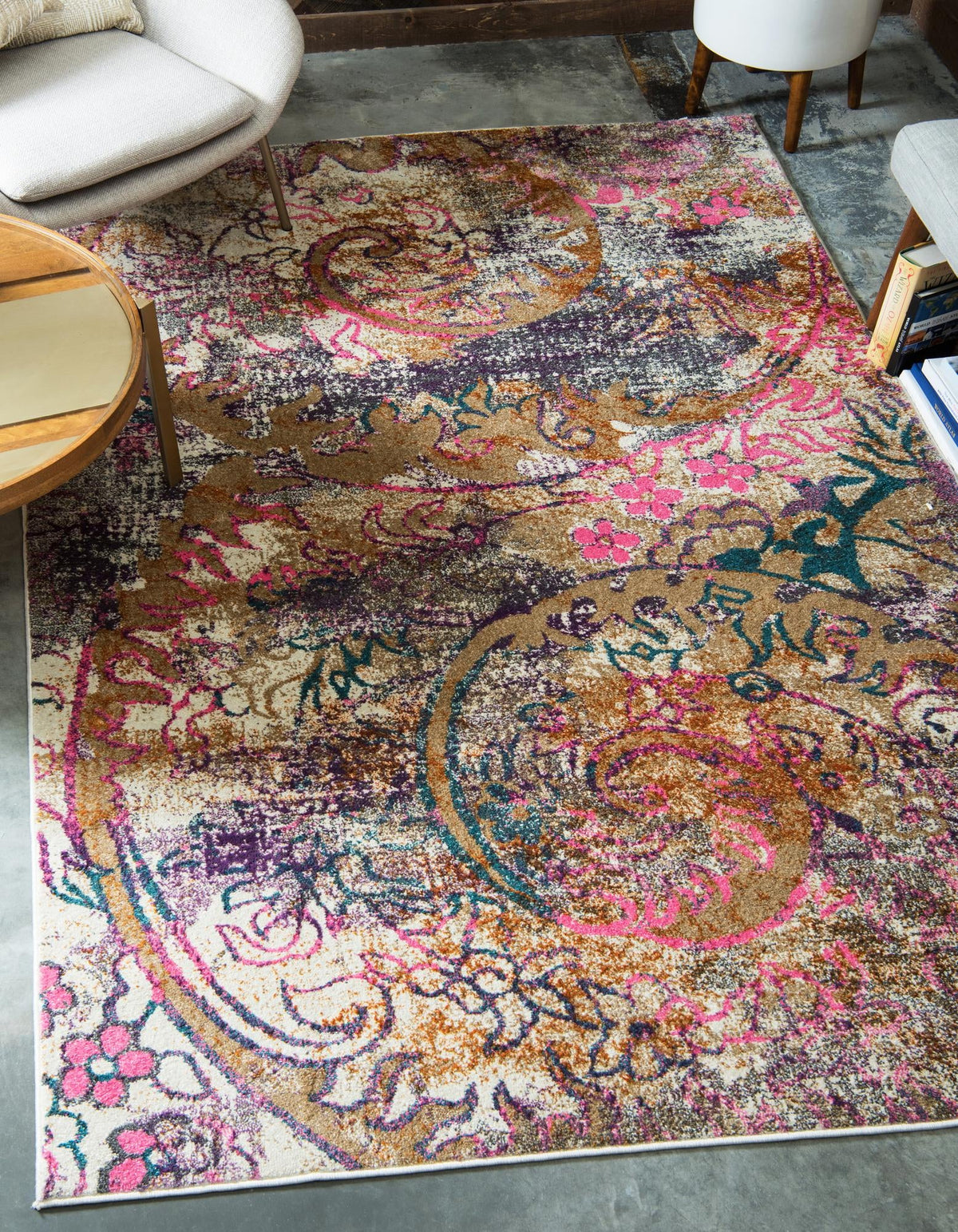 Serenade Oasis Collection Area Rug -  Euphoria Rectangle Dark Beige  lifestyle 2