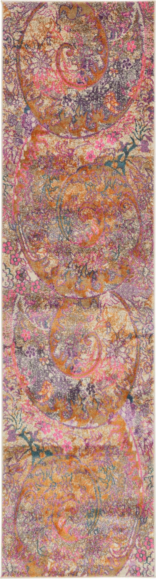 Serenade Oasis Collection Area Rug -  Euphoria Runner Dark Beige  lifestyle 8