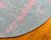 Serenade Oasis Collection Area Rug -  Paradise Round Multi  lifestyle 33