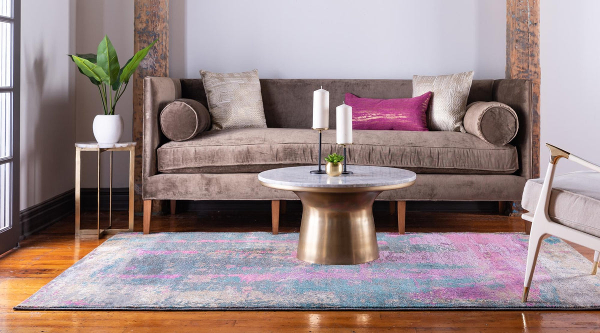 Serenade Oasis Collection Area Rug -  Paradise Rectangle Multi  lifestyle 4