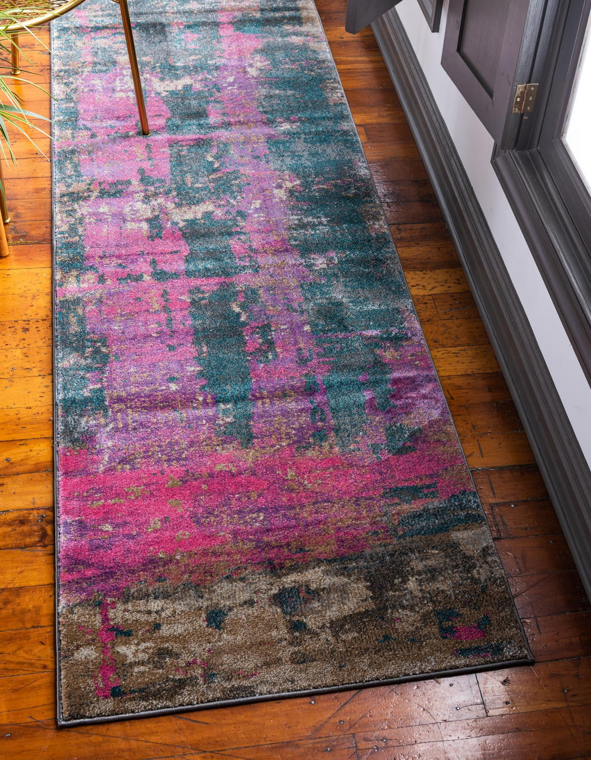 Serenade Oasis Collection Area Rug -  Paradise Runner Multi  lifestyle 14
