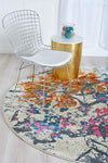 Serenade Oasis Collection Area Rug -  Retreat Round Beige  lifestyle 19
