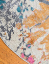 Serenade Oasis Collection Area Rug -  Retreat Round Beige  lifestyle 38