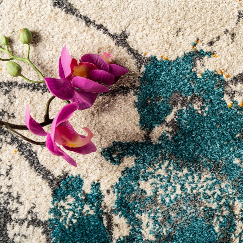Serenade Oasis Collection Area Rug -  Retreat Rectangle Beige  lifestyle 7