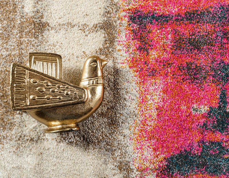 Serenade Oasis Collection Area Rug -  Solace Rectangle Pink  lifestyle 6