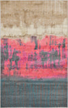 Serenade Oasis Collection Area Rug -  Solace Rectangle Pink Main