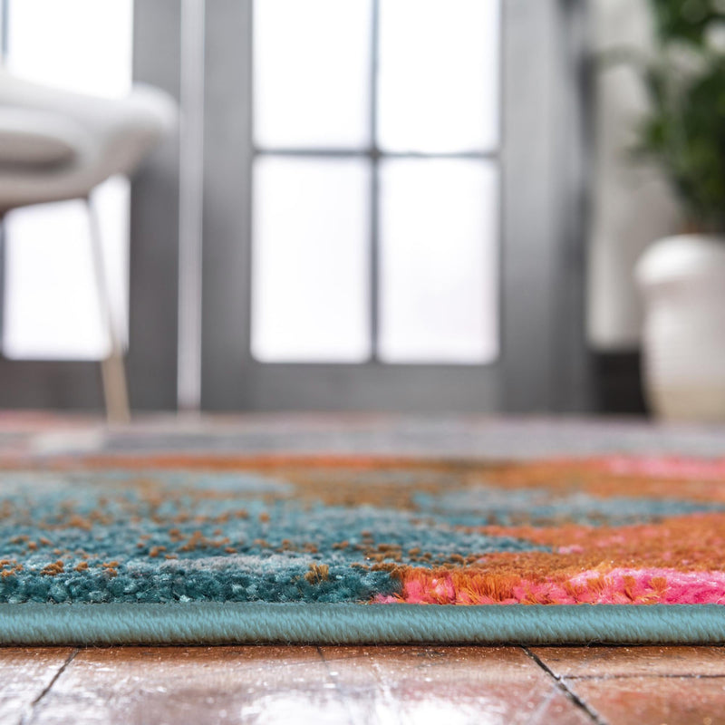 Serenade Oasis Collection Area Rug -  Harmony Round Gray  lifestyle 25