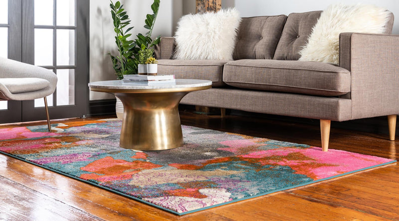 Serenade Oasis Collection Area Rug -  Harmony Rectangle Gray  lifestyle 3