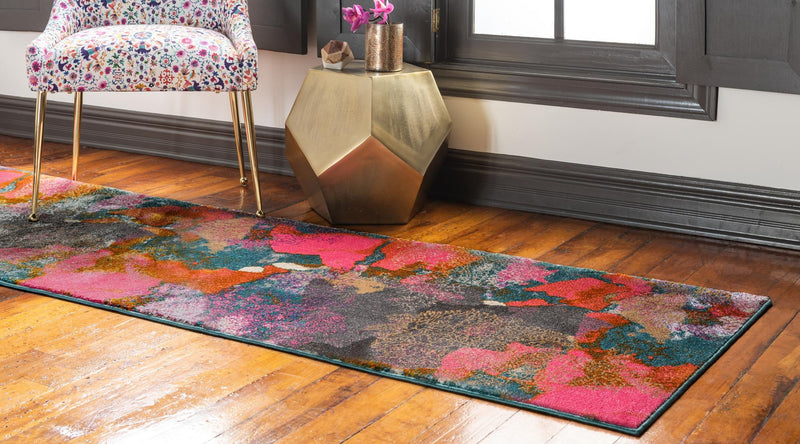 Serenade Oasis Collection Area Rug -  Harmony Runner Gray  lifestyle 21