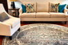 Serenade Oasis Collection Area Rug -  Utopia Round Gray  lifestyle 46