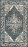 Serenade Oasis Collection Area Rug -  Utopia Rectangle Gray  lifestyle 2