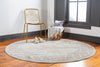 Serenade Oasis Collection Area Rug -  Utopia Round Beige  lifestyle 57