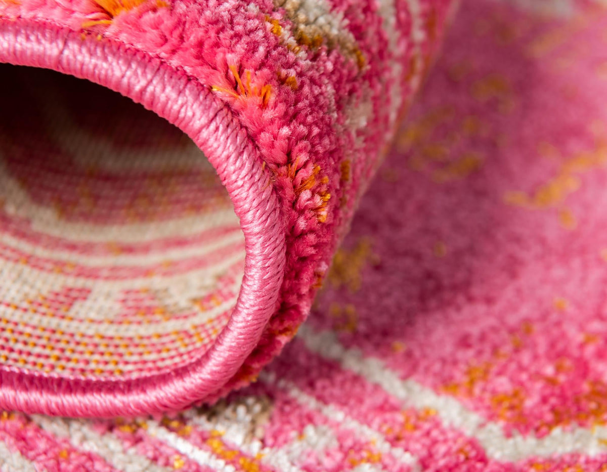 Serenade Oasis Collection Area Rug -  Utopia Runner Pink  lifestyle 80