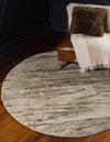 Serenade Oasis Collection Area Rug -  Nirvana Round Beige  lifestyle 15