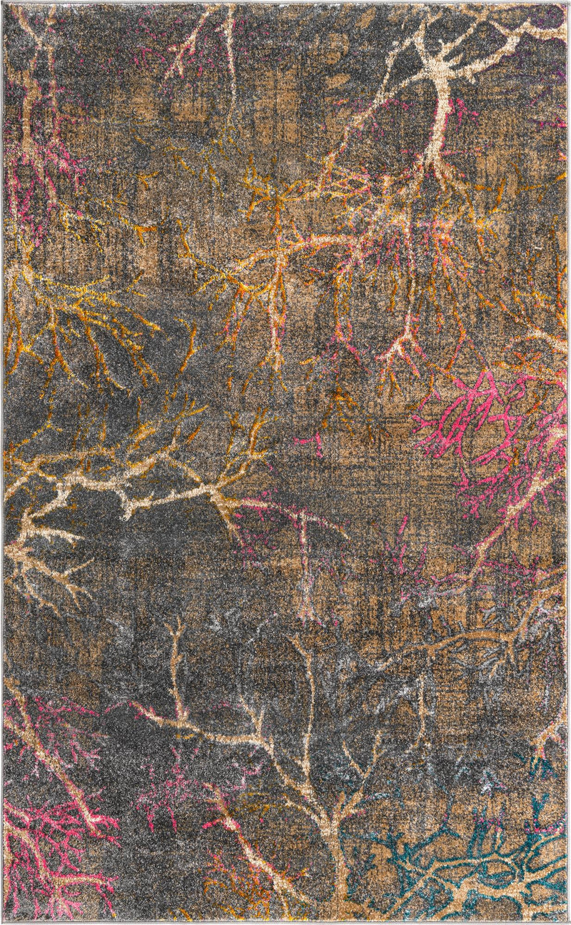 Serenade Oasis Collection Area Rug -  Oasis Rectangle Gray Main
