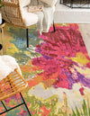 Marrakesh Elegance Collection Area Rug -  Palais Rectangular Multi  lifestyle 29
