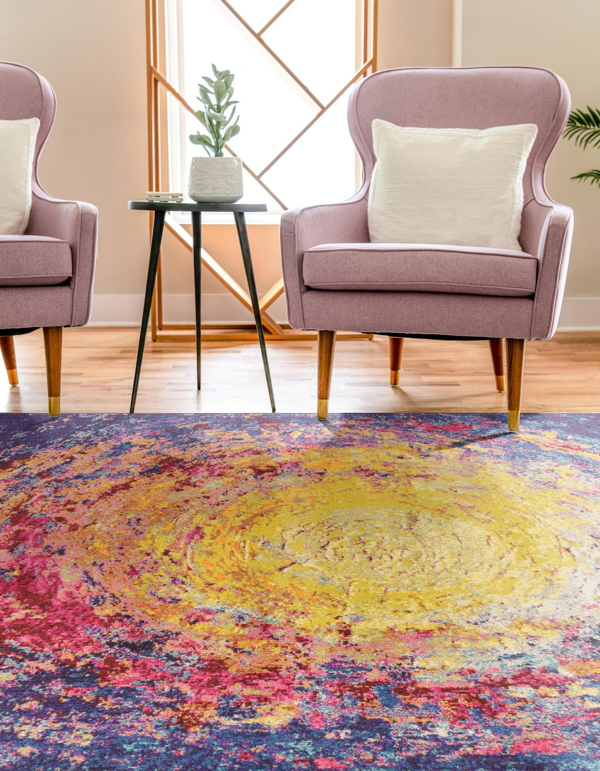 Marrakesh Elegance Collection Area Rug -  Akka Rectangle Multi  lifestyle 10