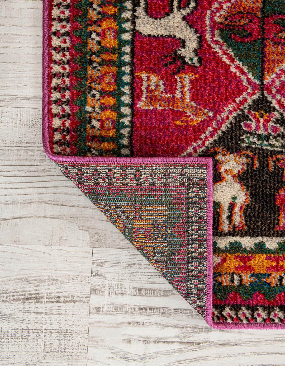 Sedona Vista Collection Area Rug -  Nolina Rectangle Pink  lifestyle 8