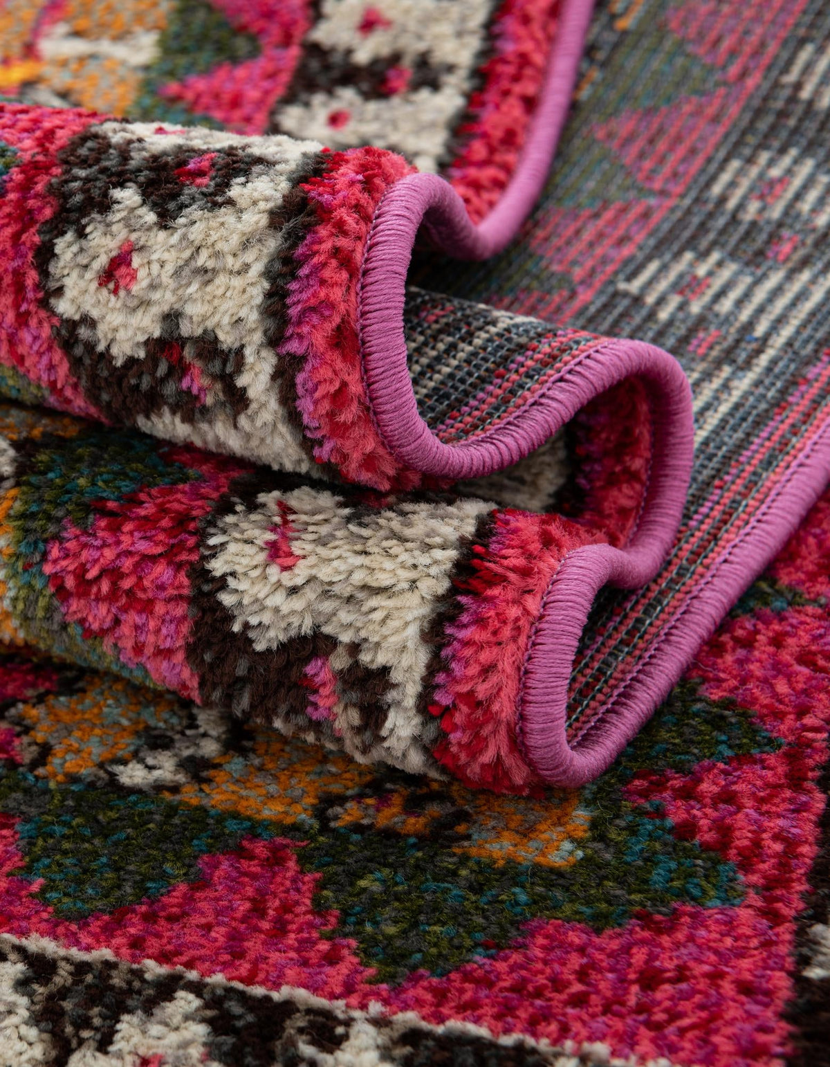 Sedona Vista Collection Area Rug -  Nolina Rectangle Pink  lifestyle 16
