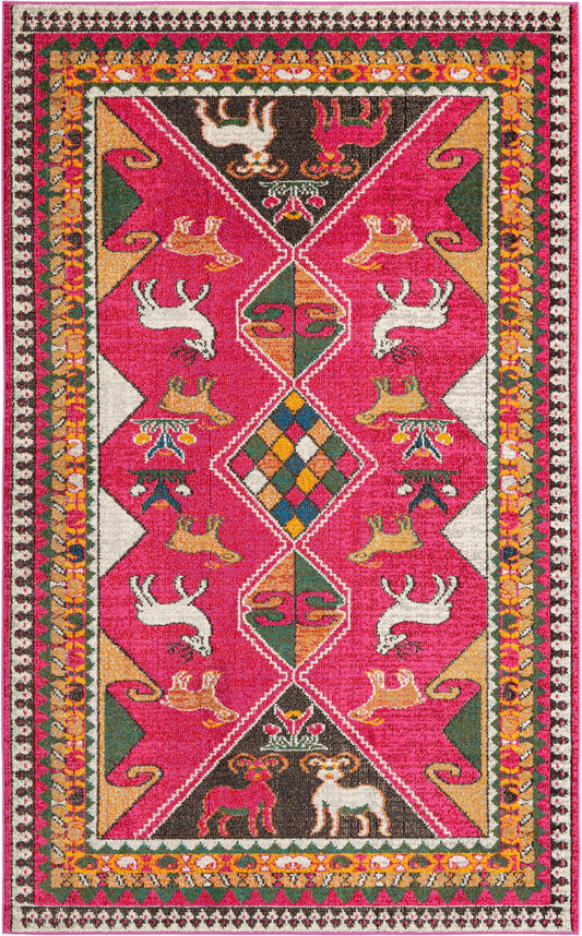 Sedona Vista Collection Area Rug -  Nolina Rectangle Pink Main