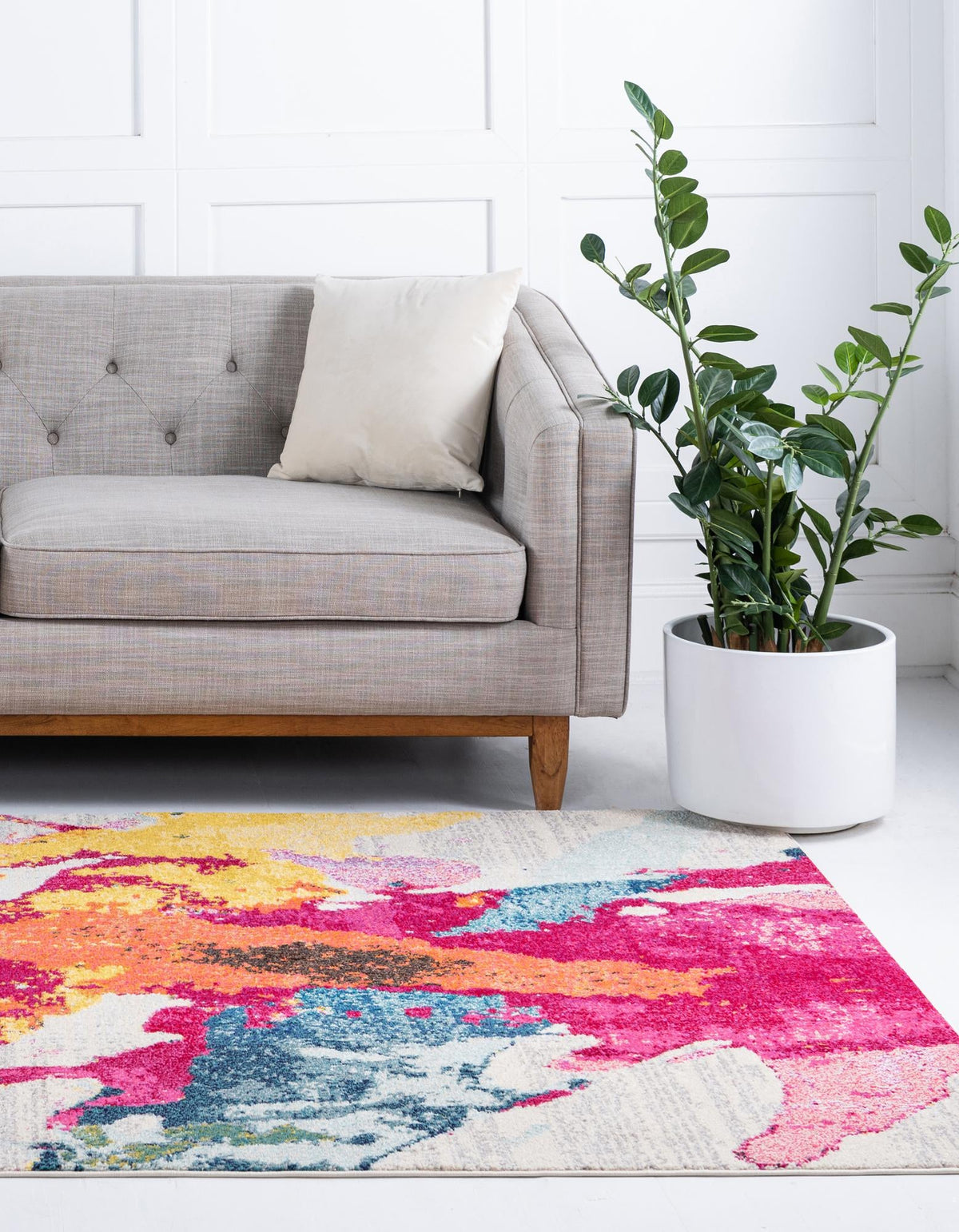 Marrakesh Elegance Collection Area Rug -  Moulay Rectangle Multi  lifestyle 3