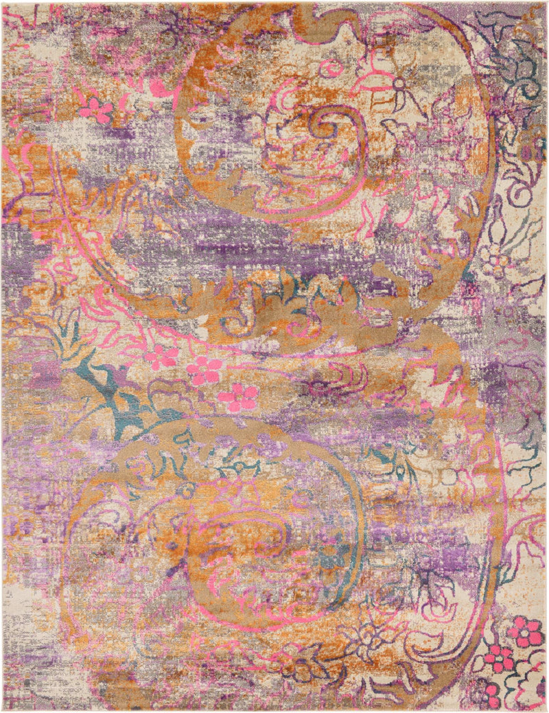 Serenade Oasis Collection Area Rug -  Euphoria Rectangle Dark Beige  lifestyle 3