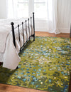 Sevilla Splendor Collection Area Rug - Alcazar Rectangle Green  lifestyle 9