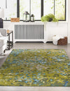 Sevilla Splendor Collection Area Rug - Alcazar Rectangle Green  lifestyle 12