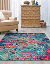 Sevilla Splendor Collection Area Rug - Alcazar Rectangle Blue  lifestyle 20