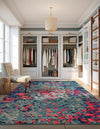 Sevilla Splendor Collection Area Rug - Alcazar Rectangle Blue  lifestyle 23