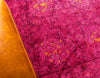 Chateau Elegance Collection Area Rug -  Louvre Rectangle Magenta  lifestyle 12