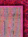 Chateau Elegance Collection Area Rug -  Louvre Rectangle Magenta  lifestyle 19