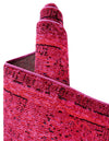 Chateau Elegance Collection Area Rug -  Louvre Rectangle Magenta  lifestyle 32