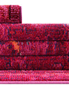 Chateau Elegance Collection Area Rug -  Louvre Rectangle Magenta  lifestyle 35