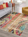 Sedona Vista Collection Area Rug -  Cholla Rectangular Multi  lifestyle 41