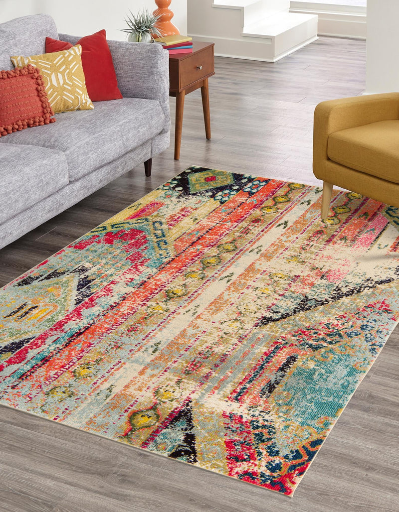 Sedona Vista Collection Area Rug -  Cholla Rectangular Multi  lifestyle 41