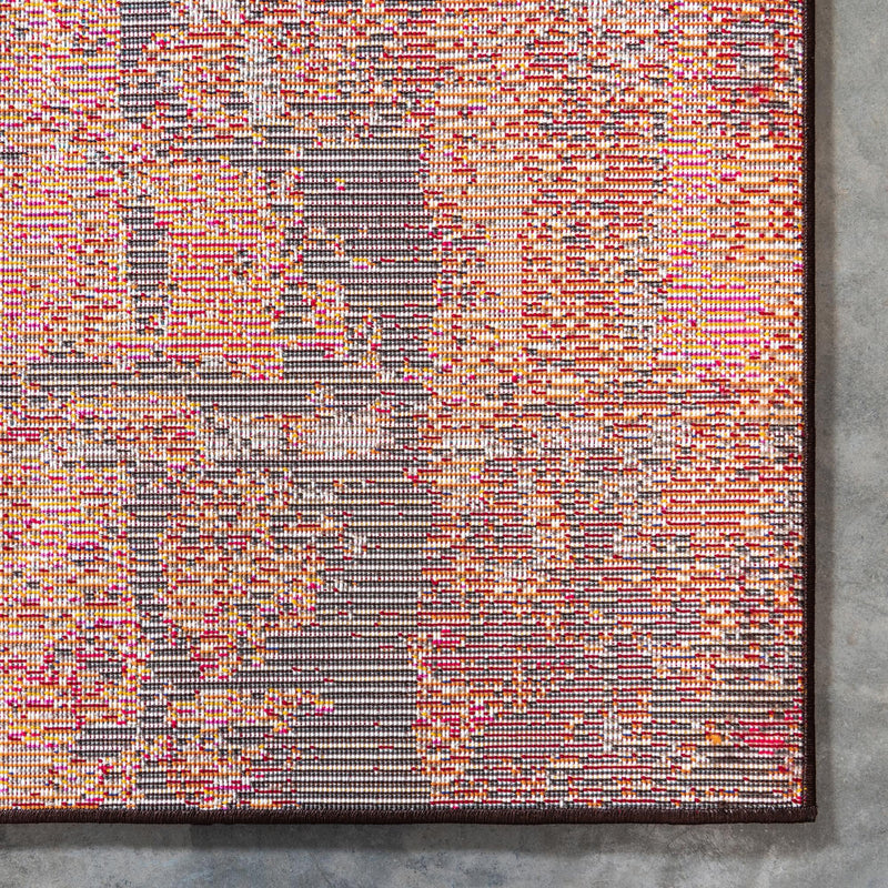 Marrakesh Elegance Collection Area Rug -  Ennakhil Rectangle Orange  lifestyle 10
