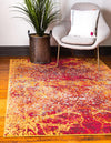 Marrakesh Elegance Collection Area Rug -  Tiznit Rectangular Red  lifestyle 16