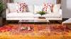 Marrakesh Elegance Collection Area Rug -  Tiznit Rectangular Red  lifestyle 21