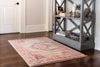 Chateau Elegance Collection Area Rug -  Provence Rectangular Light Blue  lifestyle 21