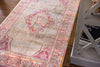 Chateau Elegance Collection Area Rug -  Provence Rectangular Light Blue  lifestyle 30