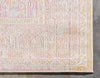 Chateau Elegance Collection Area Rug -  Provence Rectangular Light Blue  lifestyle 42