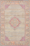 Chateau Elegance Collection Area Rug -  Provence Rectangular Light Blue  lifestyle 15