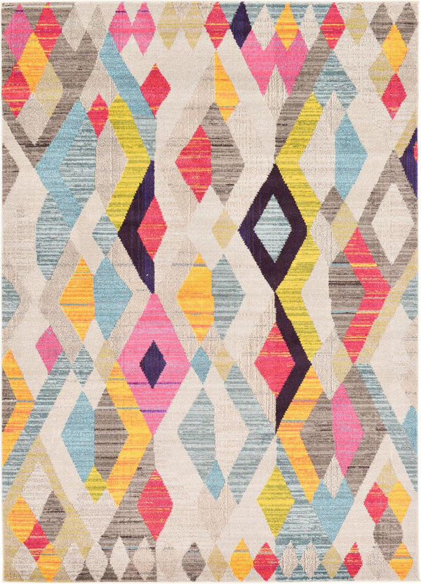 Sedona Vista Collection Area Rug -  Pricklypear Rectangle Multi Main
